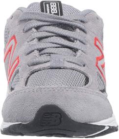 img 3 attached to Удобная и стильная: беговые кроссовки New Balance 888V2 для мальчиков (1-3 года) - кроссовки для активных детей.