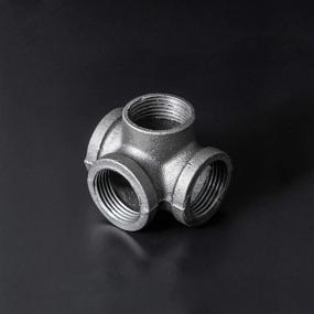 img 4 attached to Home TZH Malleable Industrial Decoration Rough Plumbing for Pipes, Pipe Fittings & Accessories