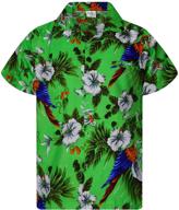 king kameha hawaiian shortsleeve cherryparrot boys' clothing logo