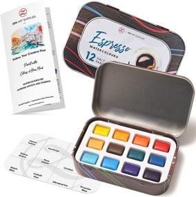 img 4 attached to ZenART Espresso Watercolor Beginners Aspiring
