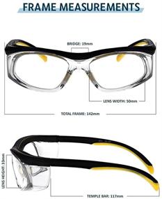 img 2 attached to PRG 206YB Prescription Safety Reading Glasses Vision Care