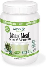 img 4 attached to MacroMeal Vegan Protein MacroLife Naturals