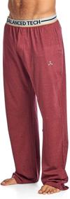 img 3 attached to 👔 Cotton Lounge Pajama Set for Men - Balanced Tech Men's Clothing