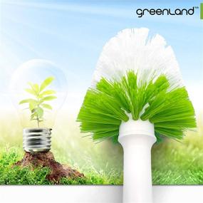 img 2 attached to Greenland Biodegradable 2 Toilet Brush Replacement Heads: Compatible with OXO 1043632 & 1281600 Good Grips - 2 Pack