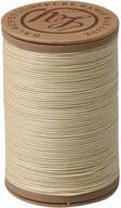 🧵 cnbtr 100m beige natural linen round waxed thread cord - 0.55mm diameter for diy handwork logo