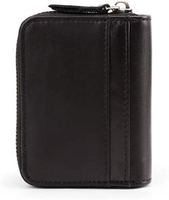 img 1 attached to 🧳 Men's Accessories Leather YLQP Organizer for Blocking Multiple Items