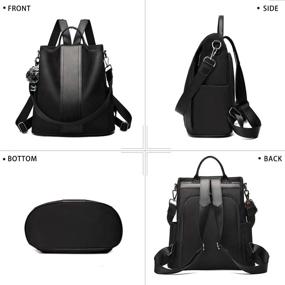 img 1 attached to 👜 Anti-Theft Women's Handbags & Wallets in TcIFE Fashion Backpack Hangbags