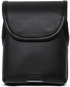 img 2 attached to 🐢 Turtleback Belt Case for Motorola Razr (2020) 5G (2019) - Vertical Holster, Black Leather Pouch with Rotating Belt Clip | Heavy Duty | Made in USA