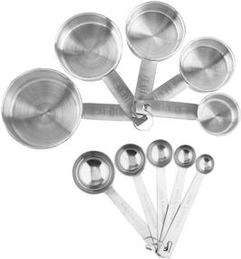 img 3 attached to Stainless Steel Measuring Spoons 10 Piece