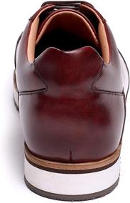 img 2 attached to Men's Fashion Leather Calfskin Shoes by Anthony Veer