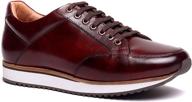 men's fashion leather calfskin shoes by anthony veer logo