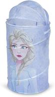 ❄️ organize in style with disney frozen 2 elsa pop up storage hamper - blue logo