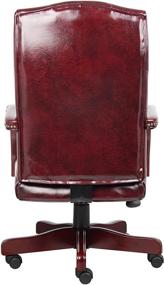 img 3 attached to Boss Office Products B905DW SG Desk Chairs Furniture for Home Office Furniture