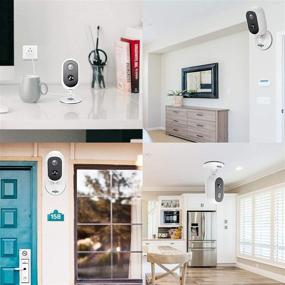 img 2 attached to 📷 Enhanced Security: Hiseeu 2K Wireless Cameras with Solar Power & PIR Human Detection, Rechargeable Batteries, Expandable 4-Channel NVR, Waterproof & Night Vision, Memory Preinstalled