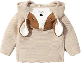 img 3 attached to Vivobiniya Baby Girl Cardigan Toddler Boy Knit Sweater Girls' Clothing Boys' Sweater