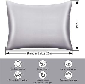 img 1 attached to Pendali Pillowcase Pillowcases Pillow Standard