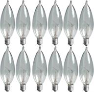 ge lighting 24782: illuminate your space with 280 lumen candelabra bulbs logo