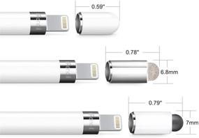 img 1 attached to 🖊️ Улучшите свой опыт работы с Apple Pen с помощью совместимых колпачков для ручек!