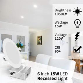 img 3 attached to Wosen Ultra Thin Adjustable 2700K-6000K Energy Star LED Panel