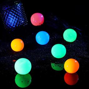 img 3 attached to 12-Pack Glowing Sticky Ceiling Balls - Glow in The Dark Luminous Balls, Ideal Relaxing Toy for Teens and Adults, Stick to The Ceiling, Walls