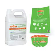 servproxide: powerful non-bleach surface disinfectant – ideal for residential, commercial, and hospital use - 128 fl. oz (1 gallon jug) logo