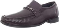 👞 stylish and sophisticated: florsheim bastille bit loafer in burgundy - sleek men's shoes logo