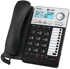 img 4 attached to 📞 AT&T ML17929 2-Line Corded Telephone, Black (Renewed) - Enhanced Communication Efficiency