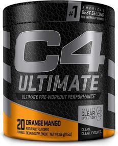 img 4 attached to Sugar-Free C4 Ultimate Pre Workout Powder Orange Mango - Energizing Supplement for Men & Women with 300mg Caffeine + 3.2g Beta Alanine + 2 Patented Creatines - 20 Servings