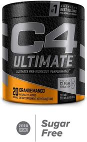 img 3 attached to Sugar-Free C4 Ultimate Pre Workout Powder Orange Mango - Energizing Supplement for Men & Women with 300mg Caffeine + 3.2g Beta Alanine + 2 Patented Creatines - 20 Servings