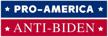 america political sticker republican candidate logo