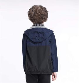 img 3 attached to Kuetas Windbreaker Jacket Packable Hooded