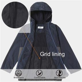 img 1 attached to Kuetas Windbreaker Jacket Packable Hooded