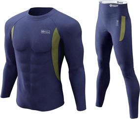 img 4 attached to Thermal Underwear Winter Hunting Midweight Sports & Fitness