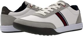 img 1 attached to 👟 Fresh and Stylish: Ben Sherman Racer Sneaker Off White for a Trendy Look