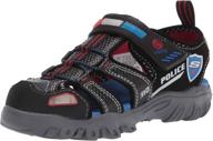 👟 skechers детские hot lights: damager iii-beach blaze водная обувь логотип