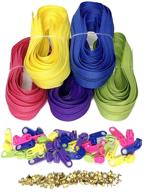 🔗 doitem zippers: 14 meter nylon endless zipper set with slider and zipper - 3mm size, available in 5 colors logo