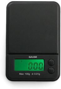 img 1 attached to Truweigh GAUGE Mini Digital Scale - Black (100g x 0.01g) - Travel-Friendly Portable Scale - Pocket-Sized Digital Weight Scales - Ideal for Travel, Kitchen, and More!