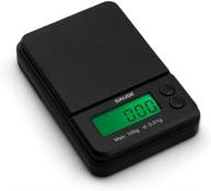 truweigh gauge mini digital scale - black (100g x 0.01g) - travel-friendly portable scale - pocket-sized digital weight scales - ideal for travel, kitchen, and more! logo