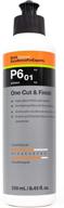 koch-chemie one cut & finish: high-gloss polishing compound with sealant for removing scratches and grinding marks - p2000 and above (250ml) logo