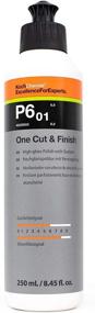 img 2 attached to Koch-Chemie One Cut & Finish: High-Gloss Polishing Compound with Sealant for Removing Scratches and Grinding Marks - P2000 and Above (250ml)