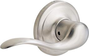 img 4 attached to Tustin Left-Handed Half-Dummy Lever with Microban Protection, Satin Nickel Finish