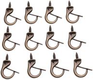 🔒 durable welldoit windproof metal hooks for ceiling - securing and organizing with ease logo