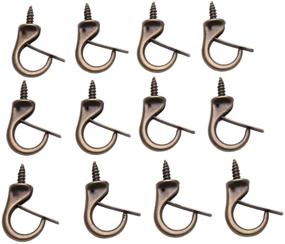 img 3 attached to 🔒 Durable Welldoit Windproof Metal Hooks for Ceiling - Securing and Organizing with Ease