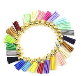 img 4 attached to Tassel Pendants Keychain Cellphone Jewelry