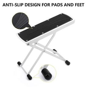 img 1 attached to 🦶 Ultimate Pedicure Foot Rest: Non-Slip Home Beauty Footrest for Effortless At-Home Pedicures - Adjustable Heights, Sturdy Manicure Foot Rest, Treat Your Feet with Ease - No More Bending or Stretching