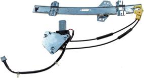 img 1 attached to Dorman 741-713 Front Left Power Window Regulator & Motor Assembly for Honda Models - Black