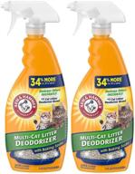 🐱 arm & hammer cat litter deodorizer spray, 21.5 fl oz - 2 pack logo