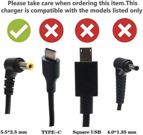 img 1 attached to 🔌 AC Adapter Charger PA3917U-1ACA PA3714U-1ACA PA3468U-1ACA for Toshiba Satellite C55 C55D C655 C850 C855 C75D S55 S75 C50-A C50-B L55 L655 L745 L755 L775D L855 P755 P845T P855 P870 Power Supply Cord