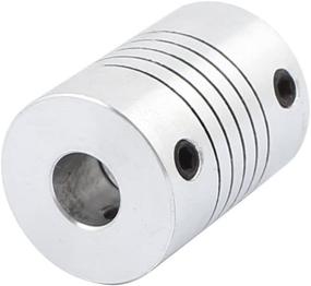 img 2 attached to Uxcell Coupling Diameter Aluminum Connector Power Transmission Products for Couplings, Collars & Universal Joiners