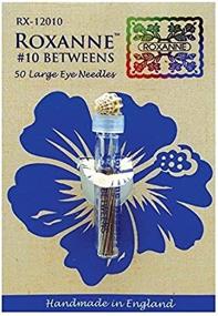 img 1 attached to 🧵 Colonial Needle Roxanne Large Eye Betweens Needles - Size 10 (50 Count)